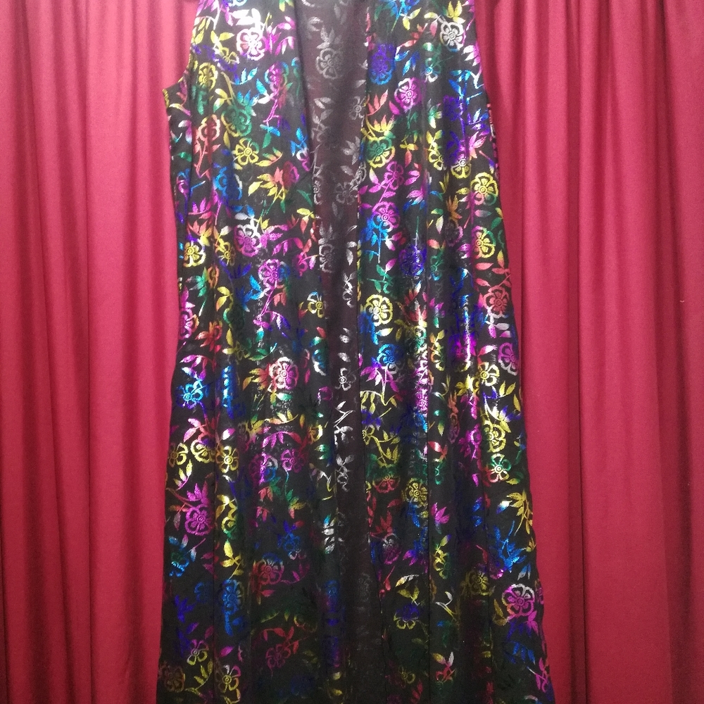 LuLaRoe Joy Duster Vest, Elegant Collection, Lg, NWT